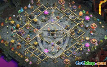 Copy Top Town Hall 17 Base Layouts for Clash of Clans #53435