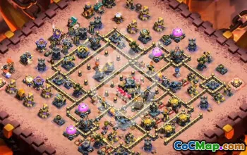 Copy Top Town Hall 17 Base Layouts for Clash of Clans #56171