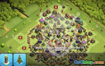 Copy Town Hall 10 Base Layouts for Clash of Clans #55123