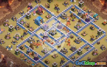 Copy Town Hall 12 Base Layouts for Clash of Clans #54115