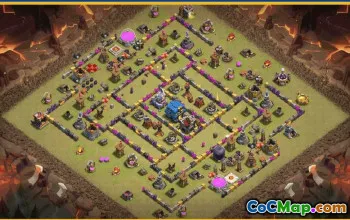 Copy Town Hall 12 CoC Base Layouts & Maps | Home, War & Trophy Bases #29941