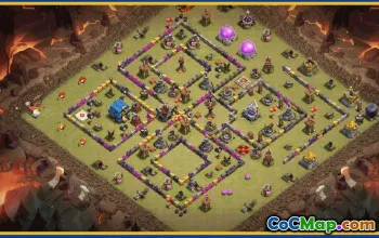Copy Town Hall 12 CoC Base Layouts | War, Trophy & Home Village #30277