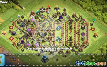 Copy Town Hall 13 Base Layouts for Clash of Clans #54802