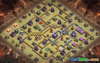 Copy Town Hall 15 Base Layouts | CoC Map & War Bases #32410