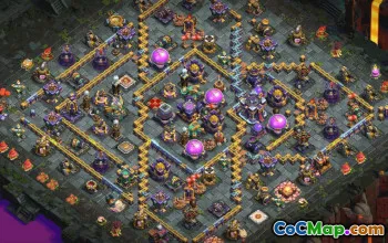 Copy Town Hall 15 Base Layouts | CoC Map, War & Trophy Bases #33353