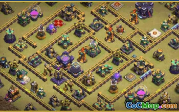Copy Town Hall 15 Base Layouts | CoC War & Defense Maps #27853
