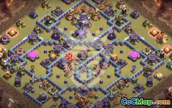 Copy Town Hall 15 Base Layouts & Maps #53157