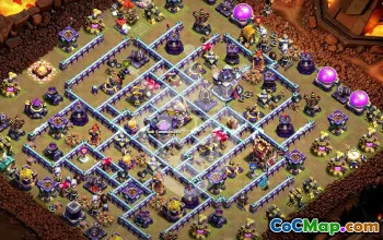 Copy Town Hall 15 Base Layouts with Link #54432