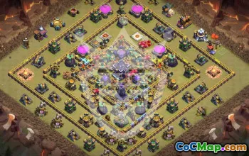 Copy Town Hall 15 Base Layouts with Links #53214