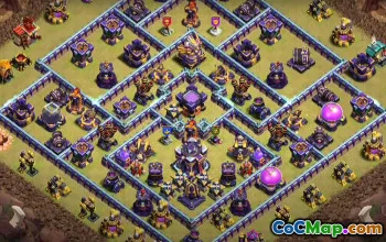 Copy Town Hall 15 Base Layouts with Links #53612