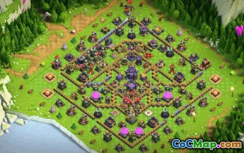 Copy Town Hall 15 CoC Base Layouts | War, Trophy, Home Village #32703