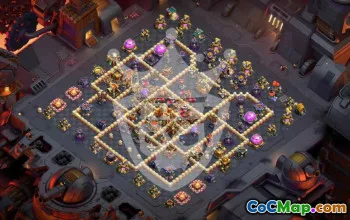 Copy Town Hall 16 Base Layouts for Clash of Clans #53845