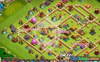 Copy Town Hall 16 Base Layouts for Clash of Clans #54085