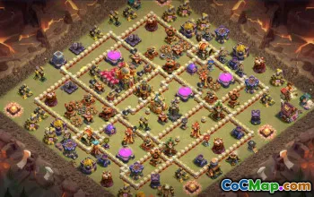 Copy Town Hall 16 Base Layouts for Clash of Clans #54682