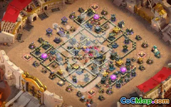 Copy Town Hall 17 Base Layout for Clash of Clans #55936