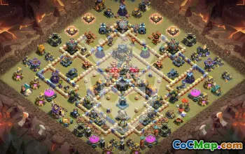 Copy Town Hall 17 Base Layouts for Clash of Clans #53188