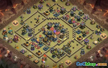 Copy Town Hall 17 Base Layouts for Clash of Clans #53525