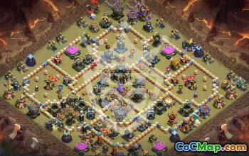 Copy Town Hall 17 Base Layouts for Clash of Clans #53749