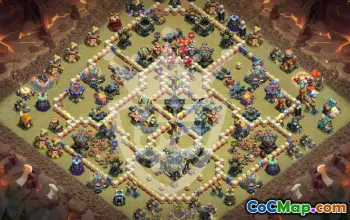 Copy Town Hall 17 Base Layouts for Clash of Clans #53925
