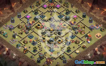 Copy Town Hall 17 Base Layouts for Clash of Clans #53933