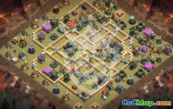 Copy Town Hall 17 Base Layouts for Clash of Clans #54069