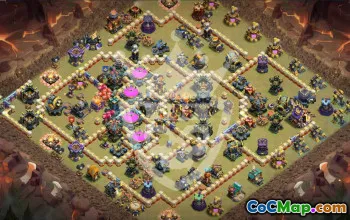 Copy Town Hall 17 Base Layouts for Clash of Clans #54413