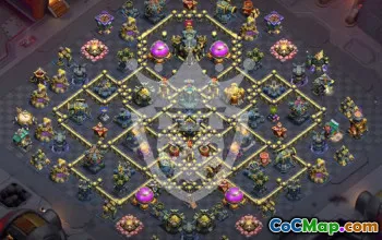 Copy Town Hall 17 Base Layouts for Clash of Clans #54653