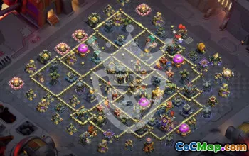 Copy Town Hall 17 Base Layouts for Clash of Clans #54654
