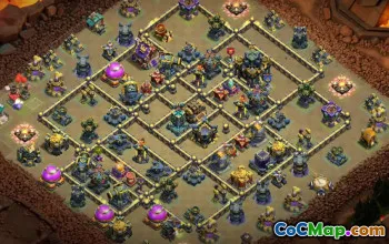 Copy Town Hall 17 Base Layouts for Clash of Clans #54708