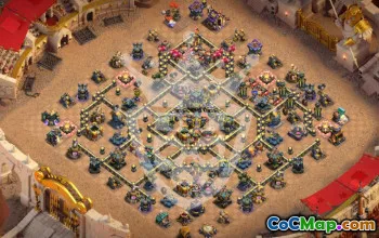 Copy Town Hall 17 Base Layouts for Clash of Clans #55094