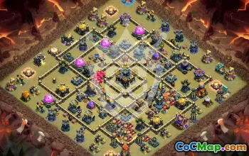 Copy Town Hall 17 Base Layouts for Clash of Clans #55114