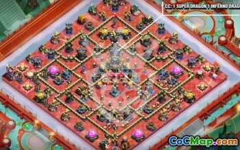 Copy Town Hall 17 Base Layouts for Clash of Clans #55779