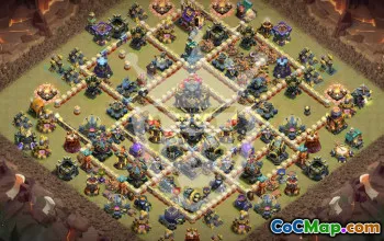 Copy Town Hall 17 Base Layouts for Clash of Clans #55843