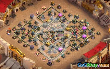 Copy Town Hall 17 Base Layouts for Clash of Clans #55933