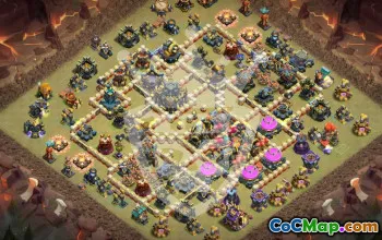 Copy Town Hall 17 Base Layouts for Clash of Clans #56098