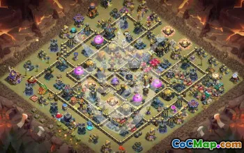 Copy Town Hall 17 Base Layouts for Clash of Clans #56179