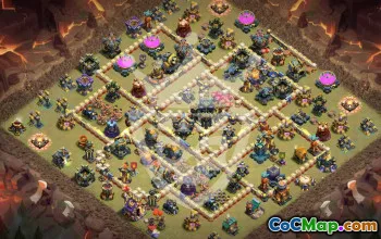 Copy Town Hall 17 Base Layouts for Clash of Clans #56186