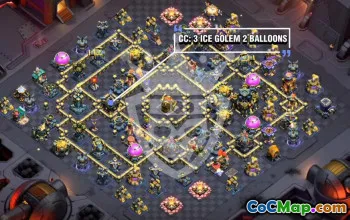 Copy Town Hall 17 Base Layouts for Clash of Clans #56235