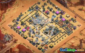 Copy Town Hall 17 Base Layouts for Clash of Clans #56253
