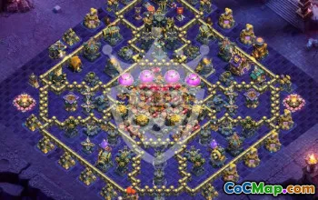 Copy Town Hall 17 Base Layouts for Clash of Clans #56320