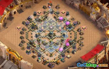 Copy Town Hall 17 Base Layouts for Clash of Clans #56528