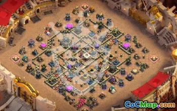 Copy Town Hall 17 Base Layouts for Clash of Clans #56679