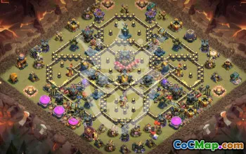 Copy Town Hall 17 Base Layouts for CoC #54018
