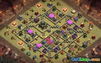 Copy Town Hall 17 Base Layouts for CoC #56845