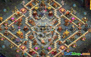 Copy Town Hall 17 Base Layouts in Clash of Clans #57000