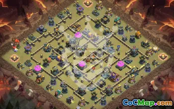 Copy Town Hall 17 Base Layouts & Maps #52873