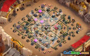 Copy Town Hall 17 Base Layouts & Maps #56384