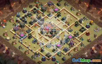 Copy Town Hall 17 Base Layouts with Link #53963