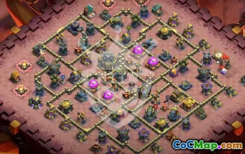 Copy Town Hall 17 Base Layouts with Link #54614