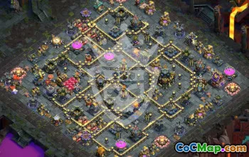 Copy Town Hall 17 Base Layouts with Link #54881